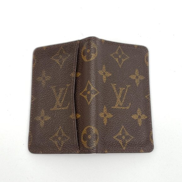 Authentic Louis Vuitton Monogram Canvas Pocket Organizer card wallet LC65-121025 - Picture 3 of 11